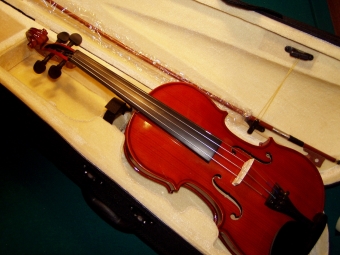 Complete vioolset B1/4 (voor kinderen in leeftijd van 7 t/m 9)