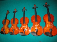 3/4 viool (voor kinderen in de leeftijd van 11 t/m 13)